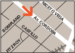 Mapa ubicacin Comuna 15: Bonpland y Crdoba