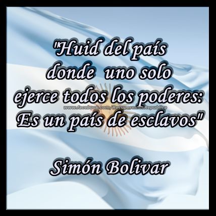 Simn Bolivar.