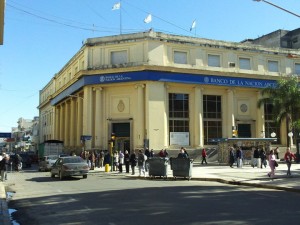 Banco Nacin ubicado en Paran / Entre Ros.