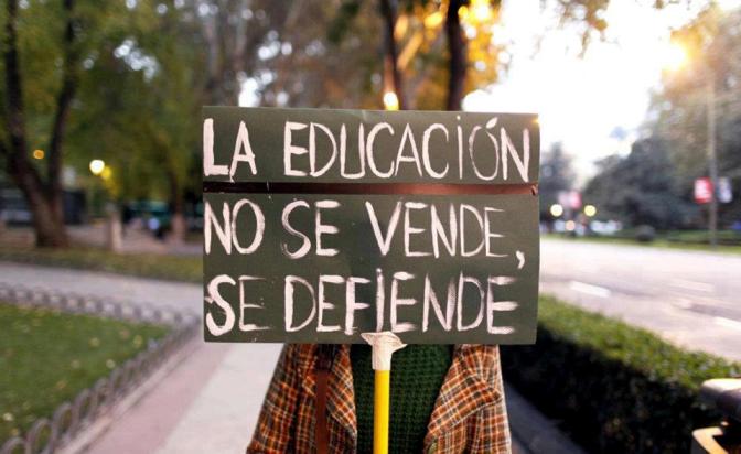 La educacin no se vende, se defiende...