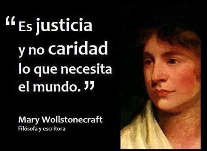 Justicia es lo que necesita el mundo.