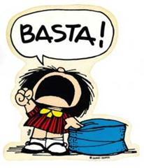 Mafalda basta...