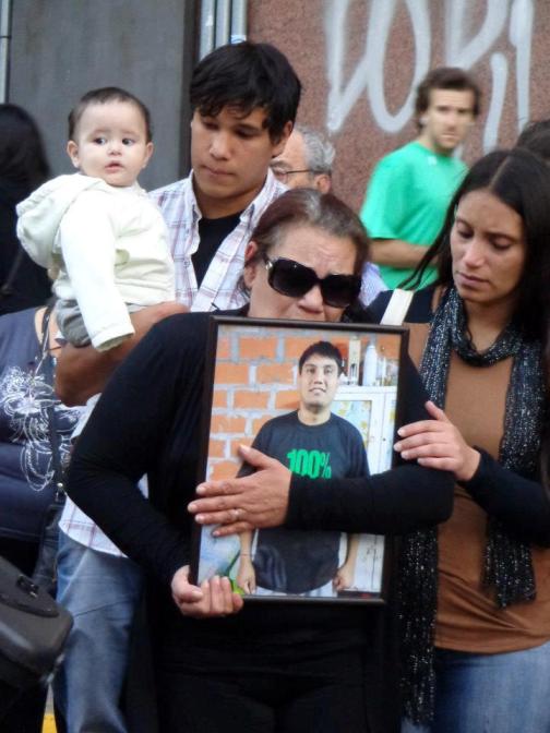 Gladys, la mam de Gerardo Rodriguez y la familia.